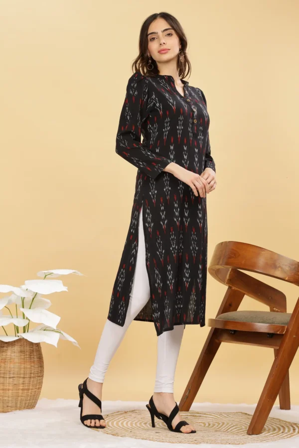 Printed Straight Kurti