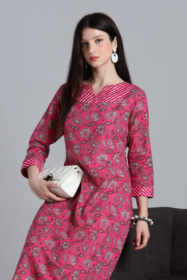 PINK FLORAL PRINTED COD SET - Image 5