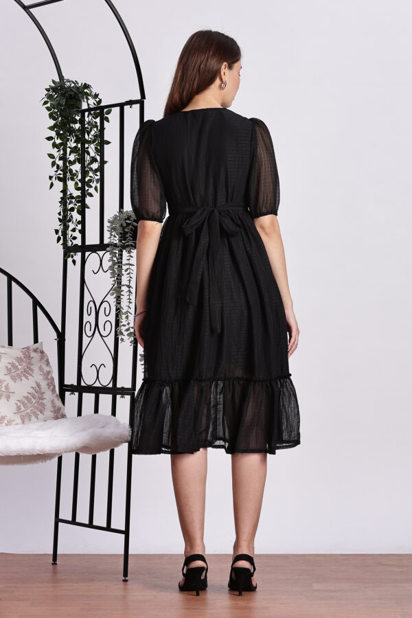 BLACK PARTY GOWN - Image 2