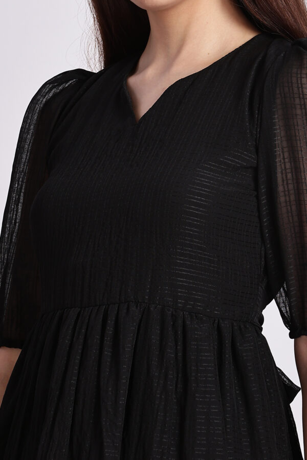 BLACK PARTY GOWN - Image 3