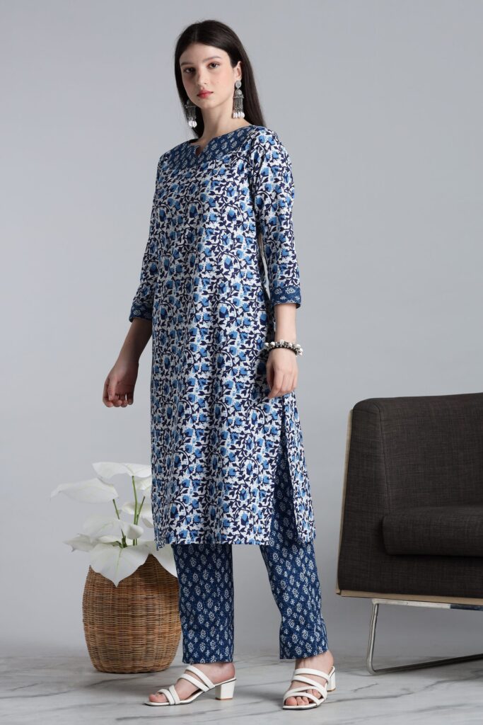 WHITE AND BLUE COD SET - Girly Colours