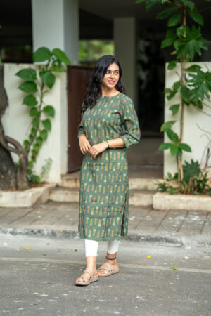Stylish Green Kurti