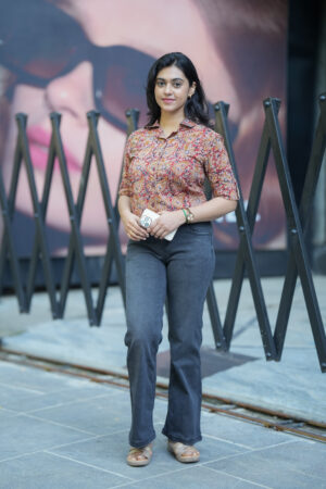 Kalamkari Shirt- Red