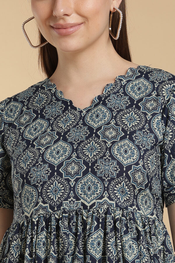 Black Whisper Cotton Gown