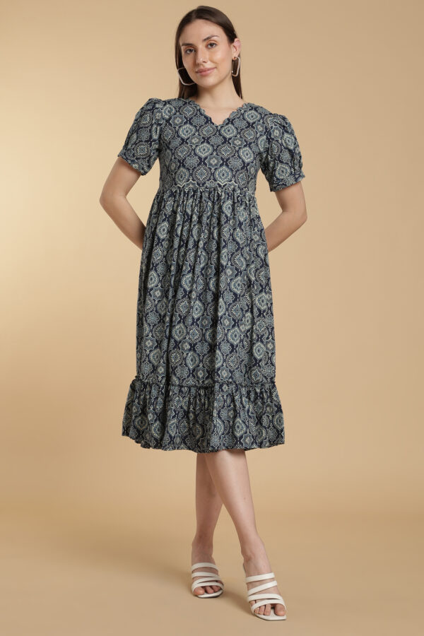 Black Whisper Cotton Gown