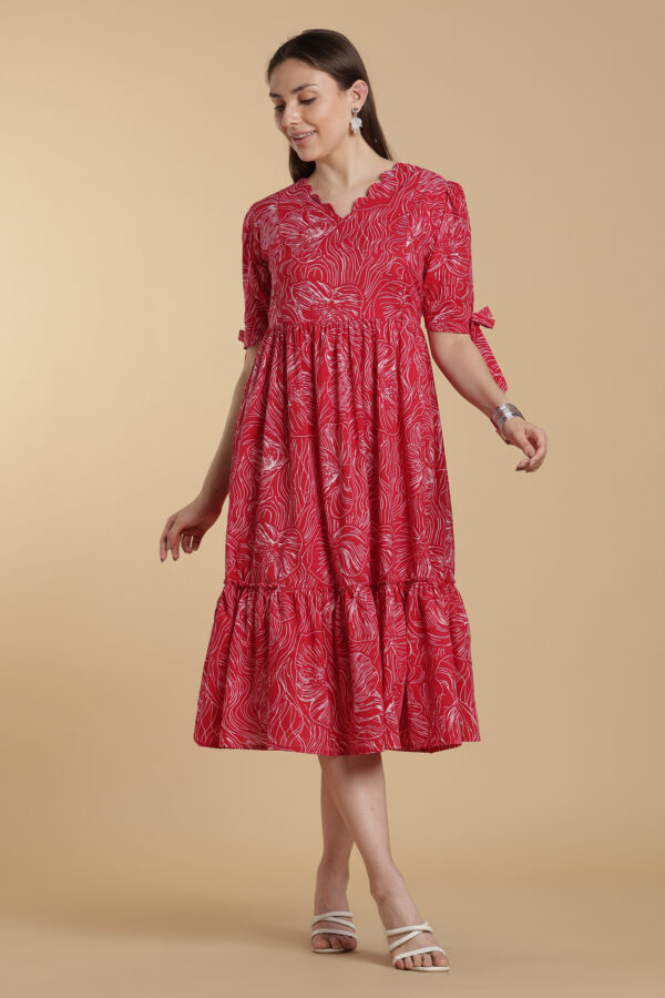 Ruby Bloom Feeding Gown