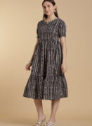 Midnight Leaf Feeding Gown