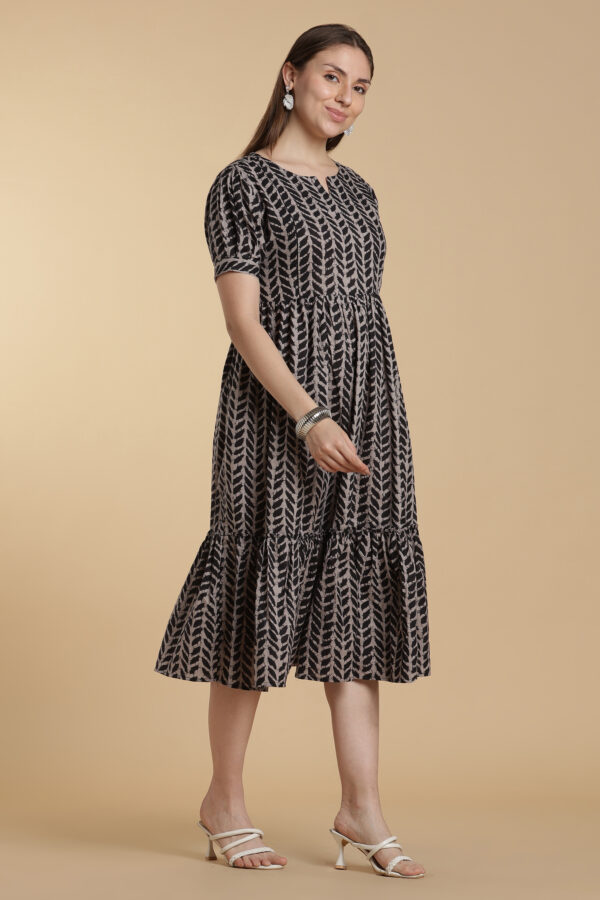 Midnight Leaf Feeding Gown