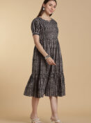 Midnight Leaf Feeding Gown