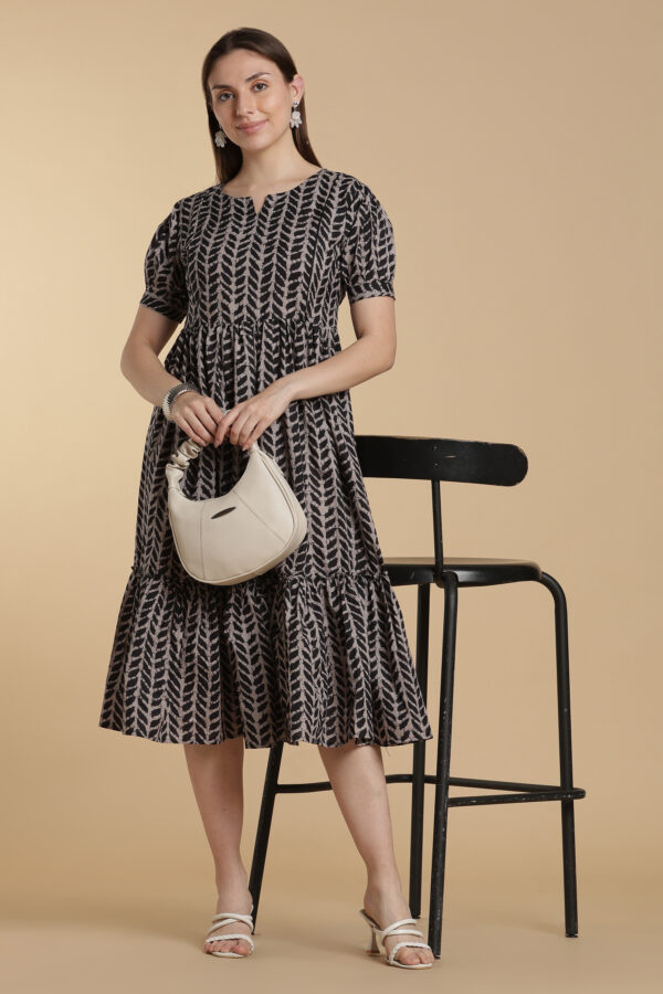 Midnight Leaf Feeding Gown