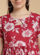 Ruby Breeze Cotton Gown