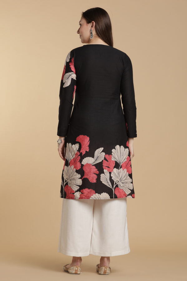Black Canopy Kurti