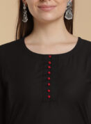 Black Canopy Kurti