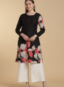 Black Canopy Kurti
