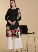 Black Canopy Kurti