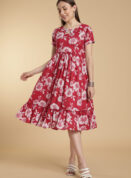 Ruby Breeze Cotton Gown