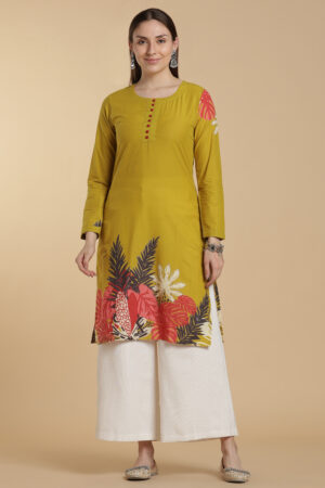 Fresh Fern Kurti