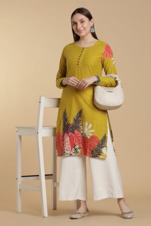 Fresh Fern Kurti