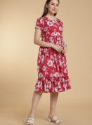 Ruby Breeze Cotton Gown