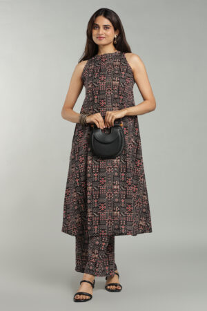 Stylish Black design Co ord Set