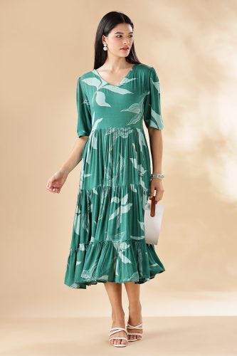 Girly Colours handloom pocham Gown 87